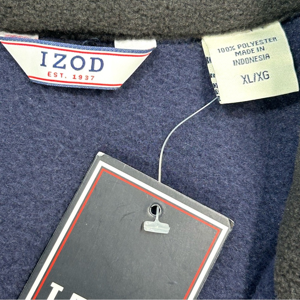NWT Izod Fleece Vest Size XL Men’s - Picture 8 of 10